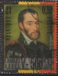 Stamps Belgium -  Carlos V