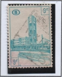 Stamps Belgium -  Estacion d' Norte