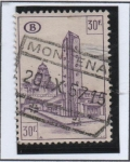 Stamps Belgium -  Estacion d' Sur