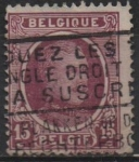 Stamps Belgium -  Rey Alberto I