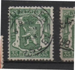 Stamps Belgium -  Escudo con Leon