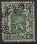 Stamps Belgium -  Escudo con Leon