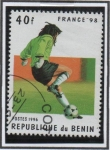 Sellos de Africa - Benin -  Francia'98: Jugadas