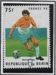 Sellos de Africa - Benin -  Francia'98: Jugadas