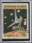 Stamps Benin -  Olimpiadas'96: Potro