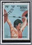 Stamps Benin -  Juegos olimpicos d' Atlanta:  Arterofilia