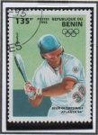 Sellos de Africa - Benin -  Juegos olimpicos d' Atlanta:  TBeisbol