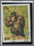 Stamps Benin -  Monos: Pan Troglodytes