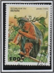 Stamps Benin -  Monos:Colobu