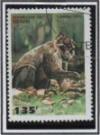 Sellos de Africa - Benin -  Monos: Macaca Sylvanus