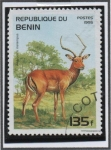 Sellos de Africa - Benin -  Animales Salvajes: Aepyceros malapus