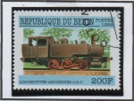 Sellos de Africa - Benin -  Locomotoras: Brown 0-6-0