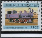 Sellos de Africa - Benin -  Locomotoras: Purple o-6-0