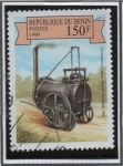 Stamps Benin -  Primeros Veiculos: Locomotora 1800