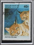 Stamps Benin -  Gatos Salvajes: Leptailurus