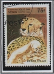 Stamps Benin -  Gatos Salvajes: Leoprardo