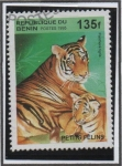 Stamps Benin -  Gatos Salvajes: Prionaturus