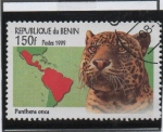 Sellos de Africa - Benin -  Gatos Salvajes: Panter onca