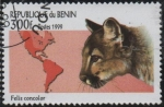 Sellos de Africa - Benin -  Gatos Salvajes: Filis Concolor