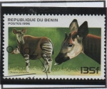 Stamps Benin -  Okapia