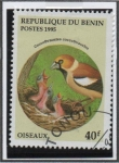 Stamps Benin -  Cocothraustes