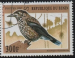 Stamps Benin -  Nucifraga