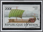 Stamps Benin -  Barcos d' Vela:Assrian-phoenician