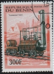 Stamps Benin -  Locomotoras Antiguas: Locomoción 1825