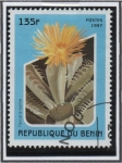 Stamps Benin -  Flores d' Cactus: Faucrina Lupina