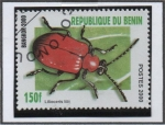 Stamps Benin -  Escarabajos: Liliooceris lili