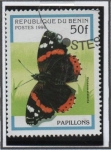 Stamps Azerbaijan -  Mariposas: Vanessa Atalanta