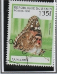 Stamps Azerbaijan -  Mariposas: Cynthia cardul