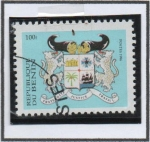 Stamps Benin -  Escudo d' Armas