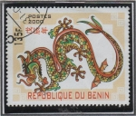 Stamps Benin -  Dragon