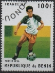 Stamps Benin -  Francia'98: Jugadas