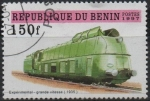 Stamps Benin -  Locomotoras: Experimental high