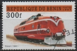 Sellos de Africa - Benin -  Locomotoras: Dieses 1960