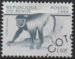 Stamps Benin -  Fauna Africana: Colombus Geereza