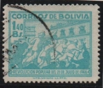 Sellos de America - Bolivia -  Palacio Presidencial