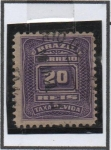 Stamps Brazil -  Cifras