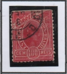 Stamps Brazil -  Cabeza d' Libertad