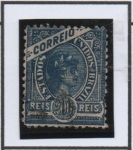 Stamps Brazil -  Cabeza d' Libertad