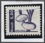 Stamps Brazil -  Frutos: Sebollas