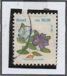 Stamps Brazil -  Flores: Tibouchina