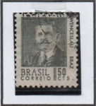 Stamps Brazil -  Wenceslau Pereira