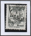 Stamps Brazil -  Women Grinding