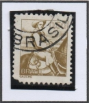 Stamps Brazil -  Caucho