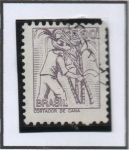 Stamps Brazil -  Cortador d' Caña