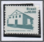 Stamps Brazil -  Iglesia d' San Lourenco