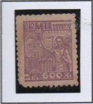 Stamps Brazil -  Industria